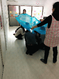 今日のリトミックレッスン♪