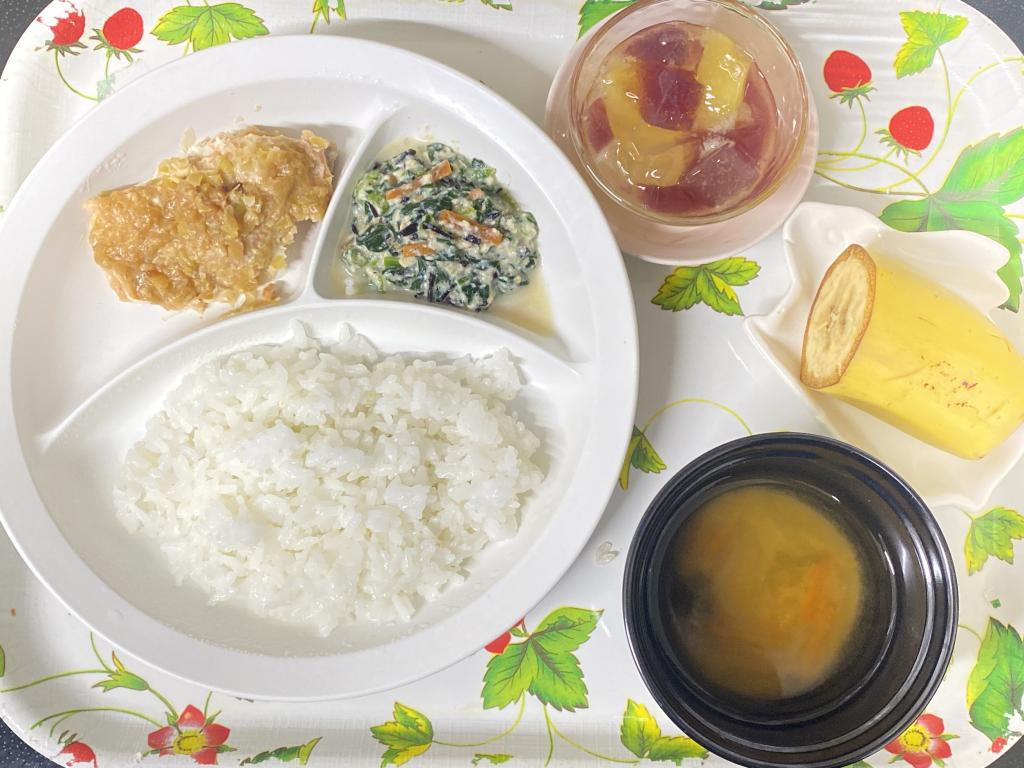 本日のお給食