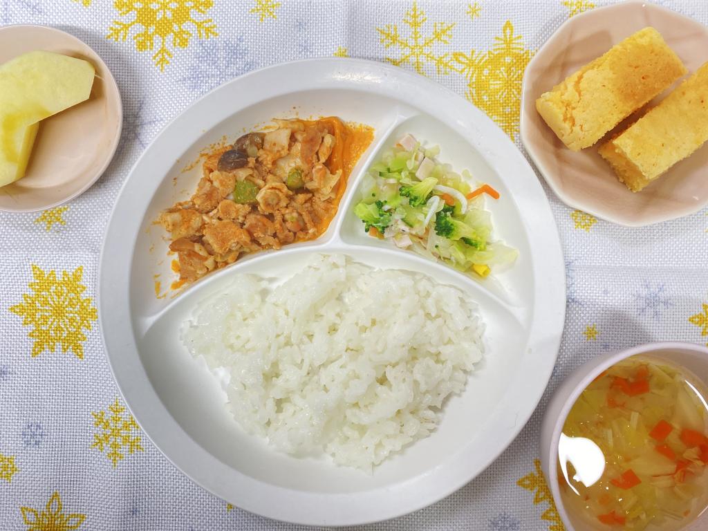 本日のお給食・おやつ