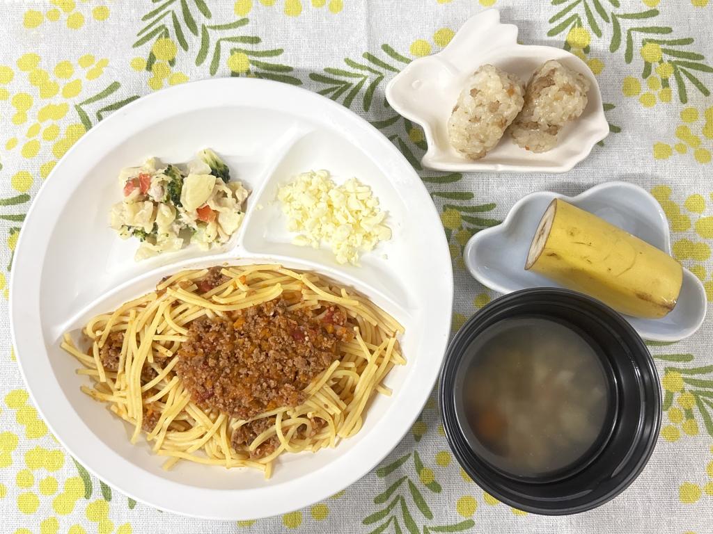 本日発のお給食