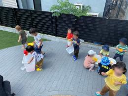 Mlsaの1日【水遊び+English Time】﻿