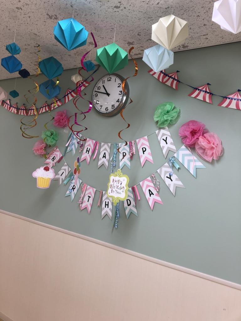 ★お誕生日会　zoom配信行ってます★