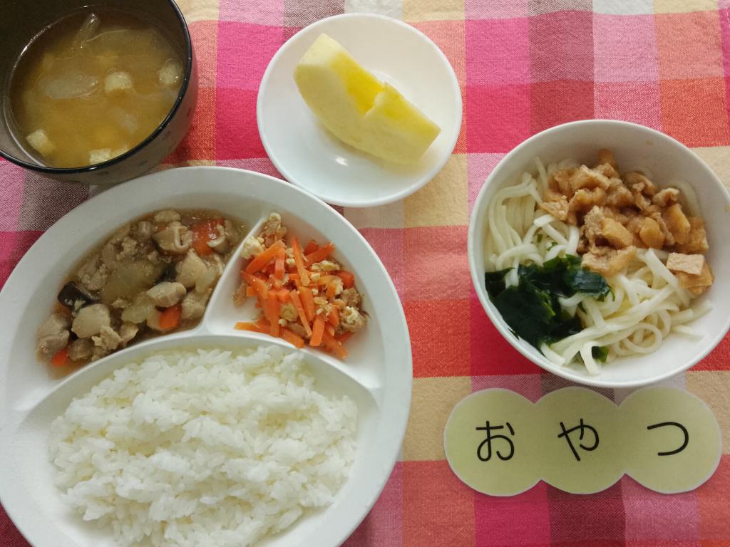 1/27 本日のお給食・おやつ