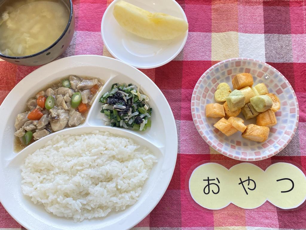 2/16 本日のお給食・おやつ