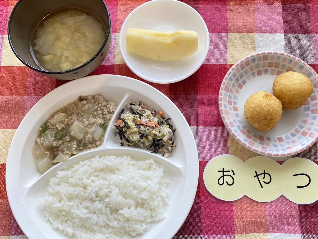 3/4 本日のお給食・おやつ