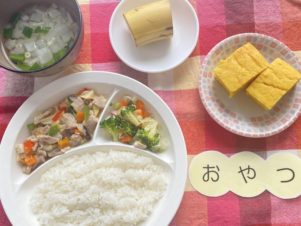 3/7 本日のお給食・おやつ