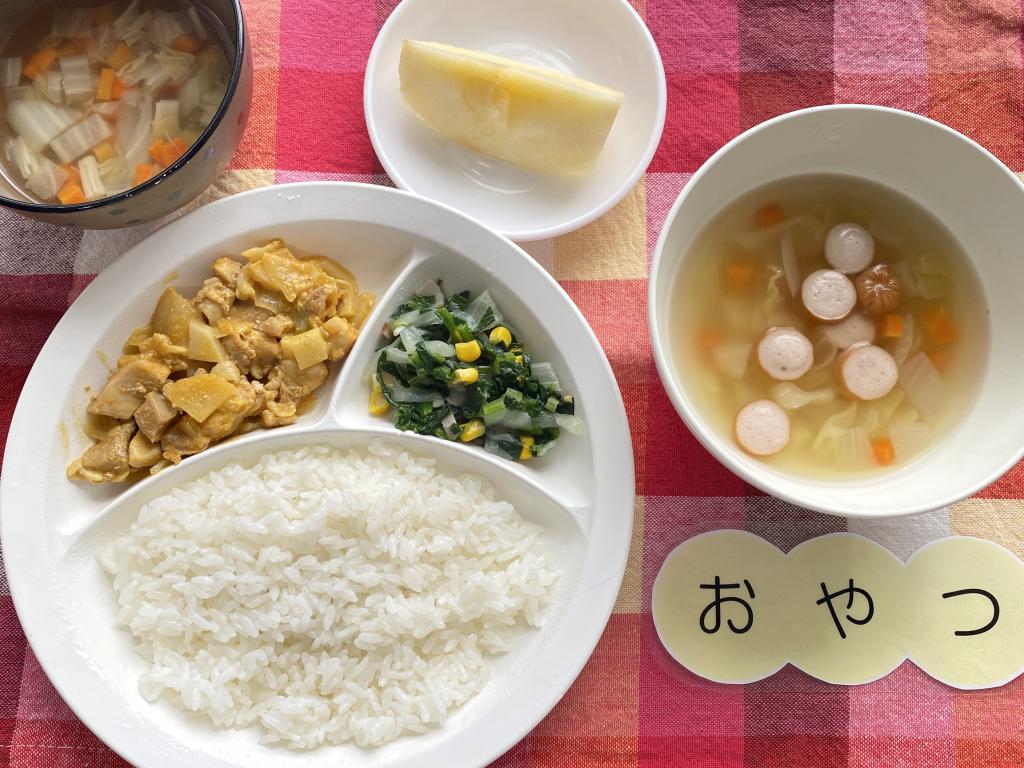 3/8 本日のお給食・おやつ