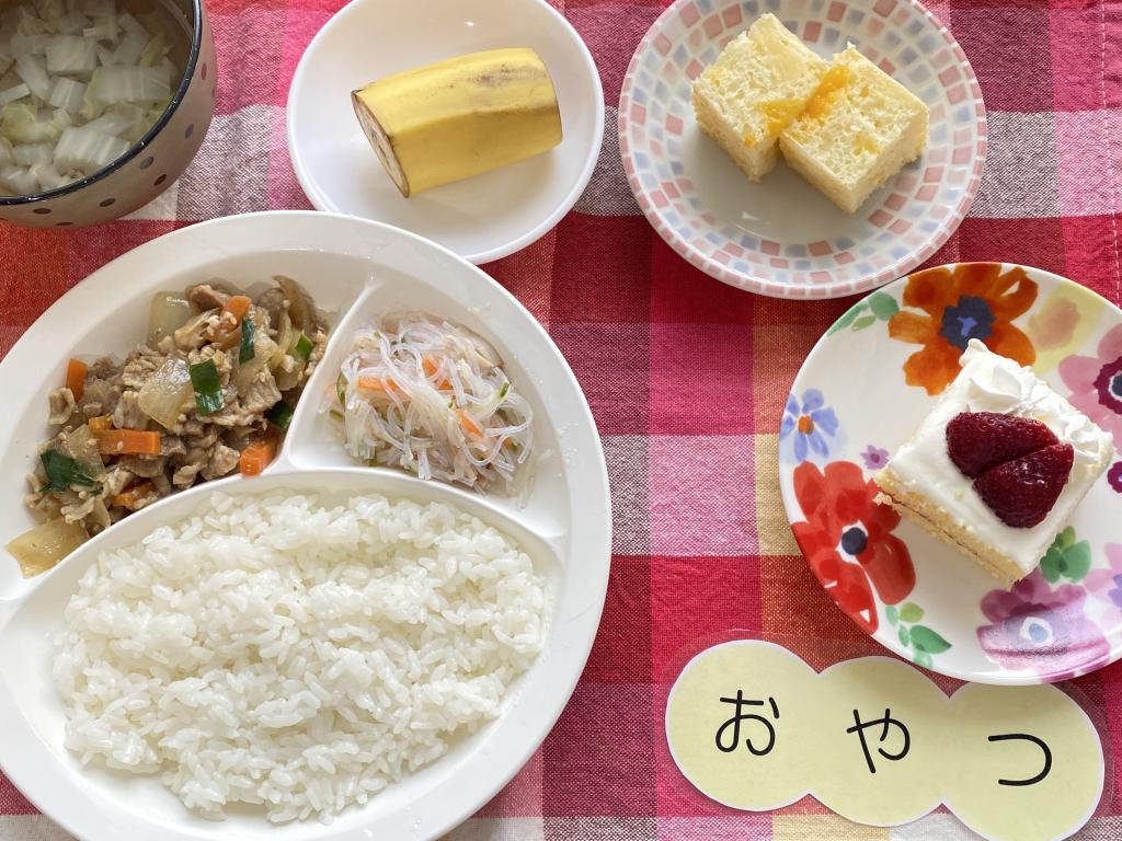 3/19 本日のお給食・おやつ