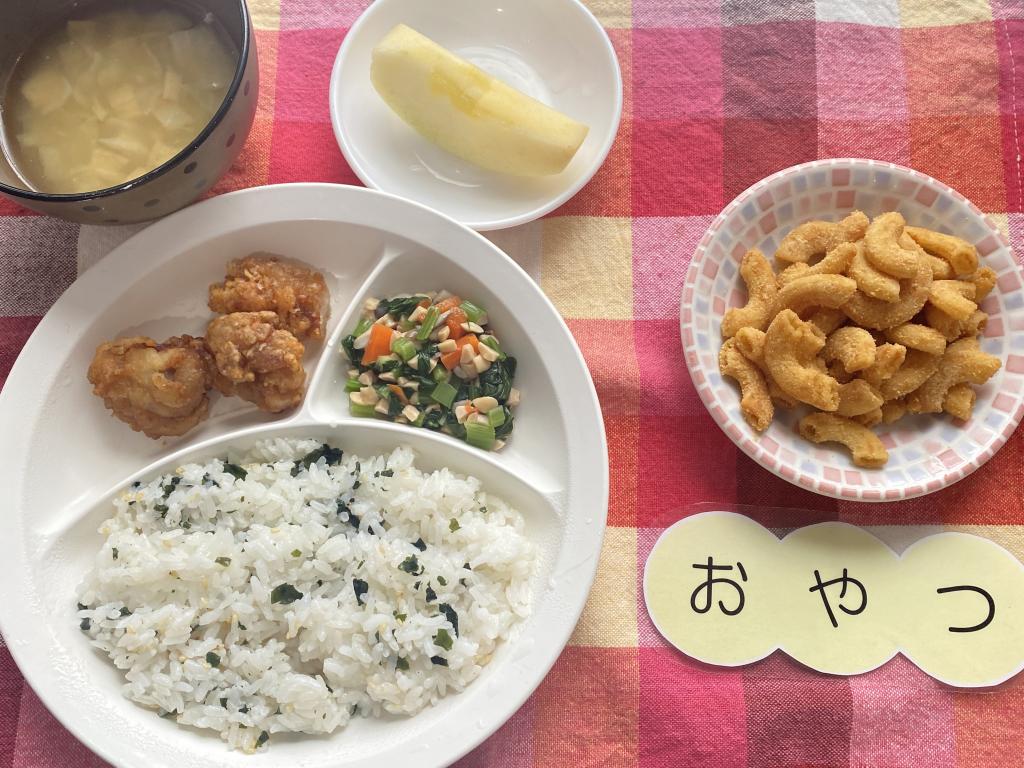 3/25 本日のお給食・おやつ