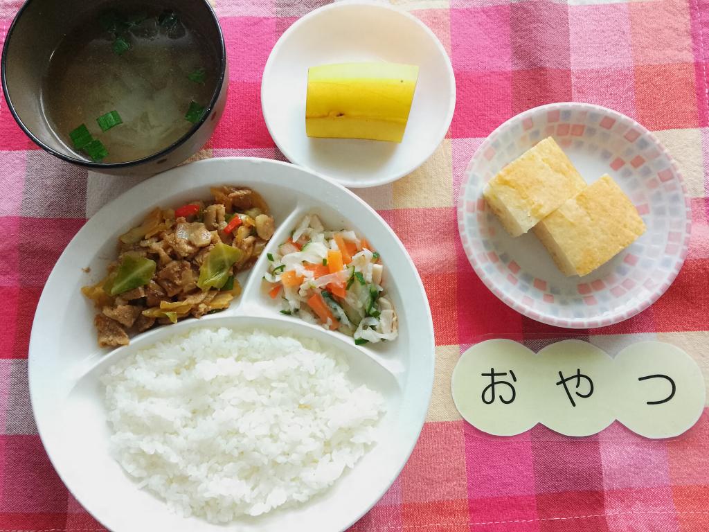 3/25 本日のお給食・おやつ