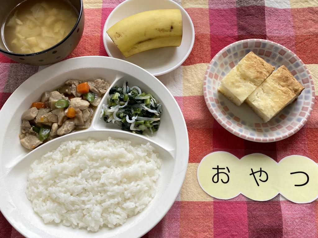 4/2 本日のお給食・おやつ
