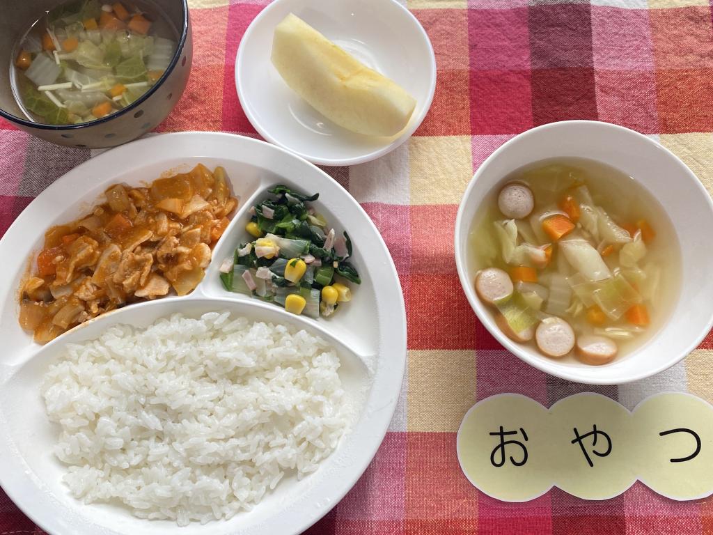 4/5 本日のお給食・おやつ