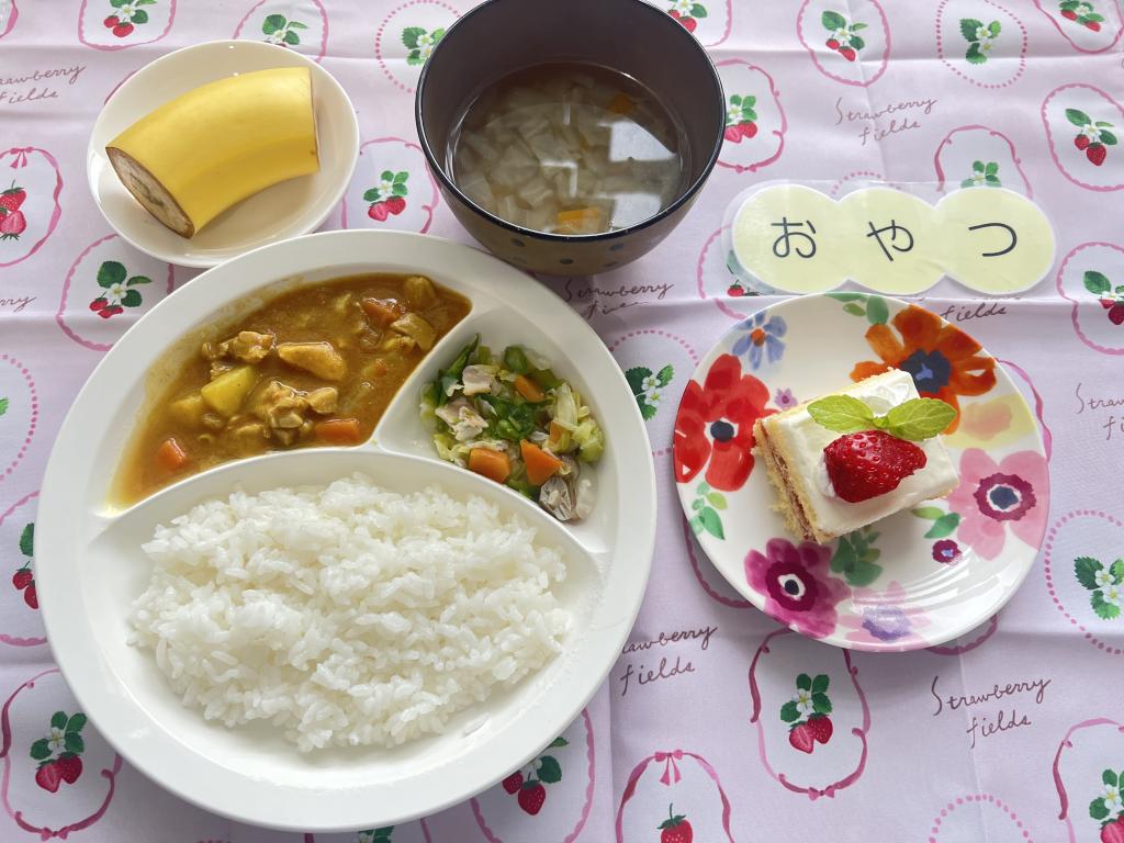 4/17 本日のお給食・おやつ