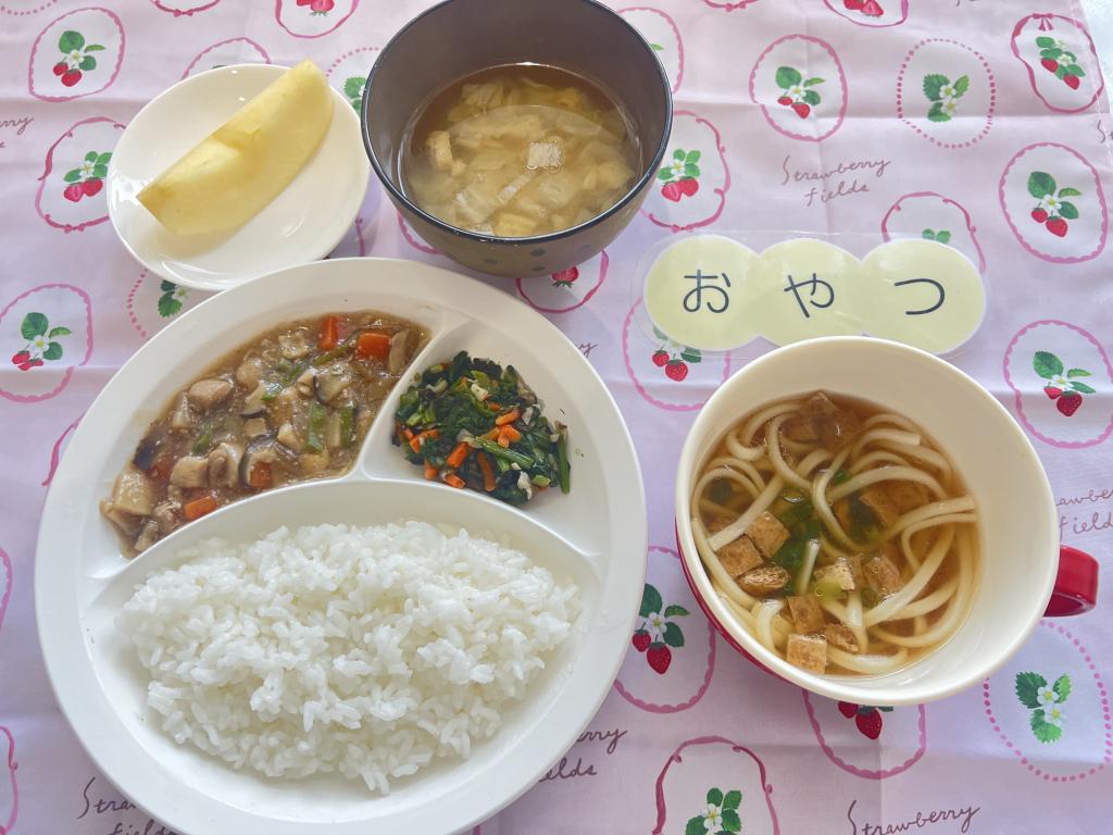 4/21 本日のお給食・おやつ