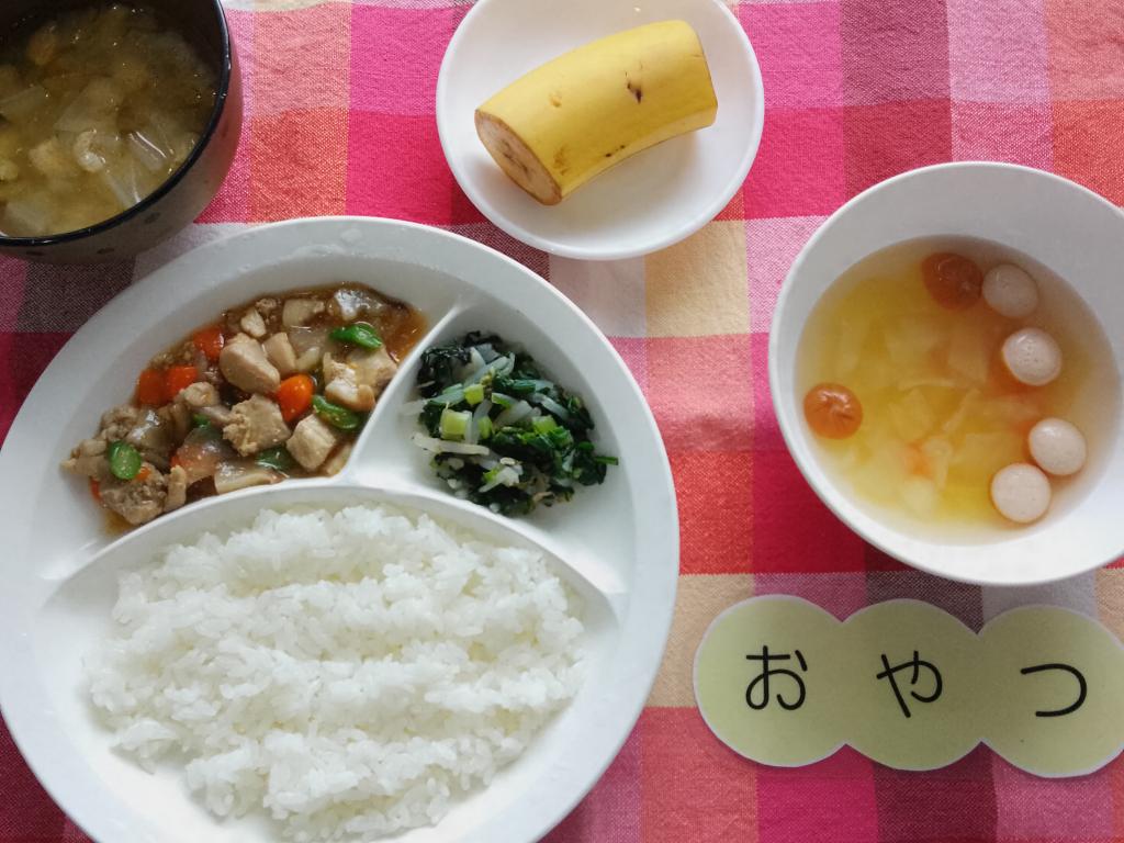 5/2 本日のお給食・おやつ