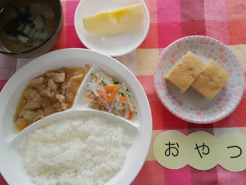 5/31 本日のお給食・おやつ