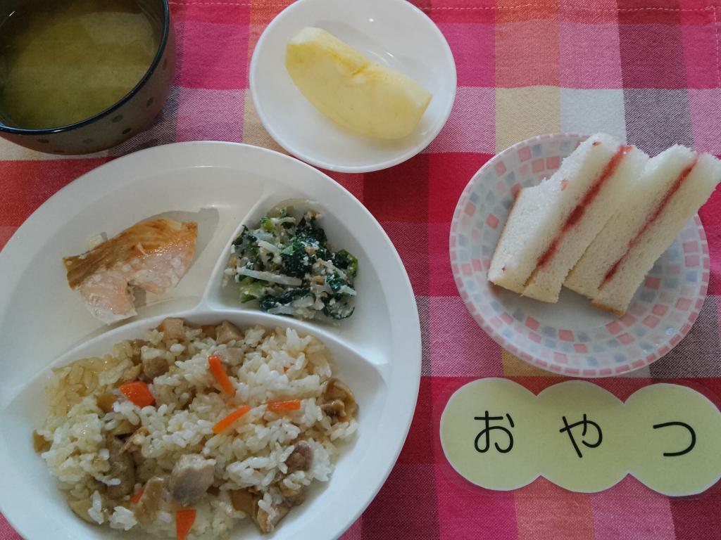 6/12 本日のお給食・おやつ