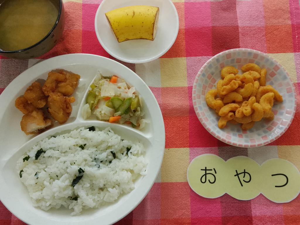 6/13 本日のお給食・おやつ