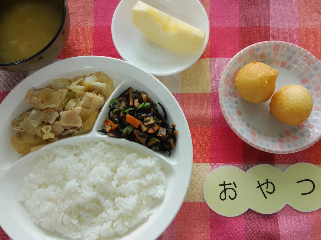 6/17 本日のお給食・おやつ