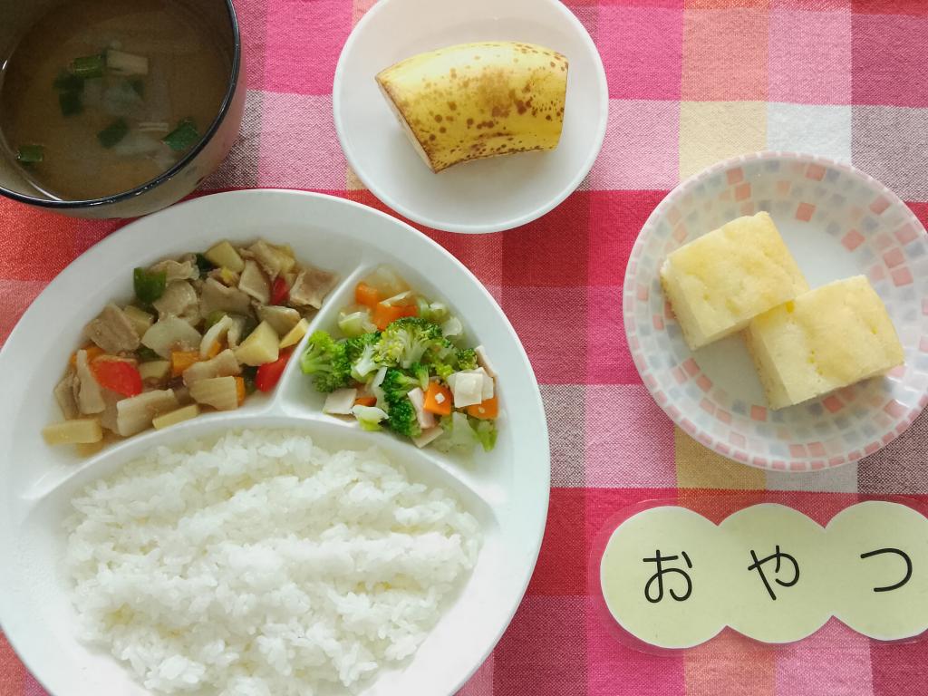 6/27 本日のお給食・おやつ