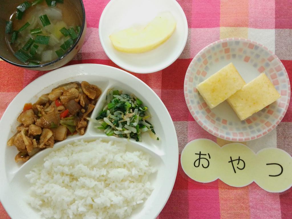 7/1 本日のお給食・おやつ