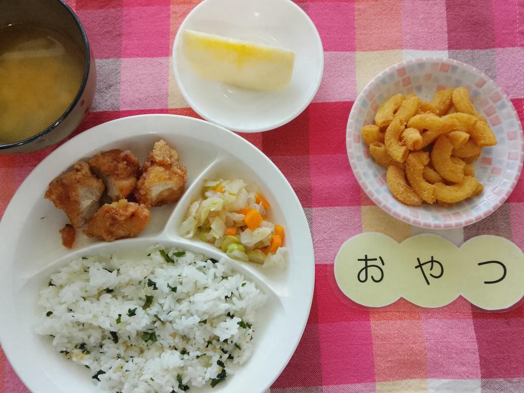 7/5 本日のお給食・おやつ