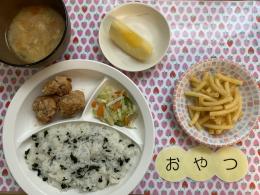 本日のお給食・おやつ