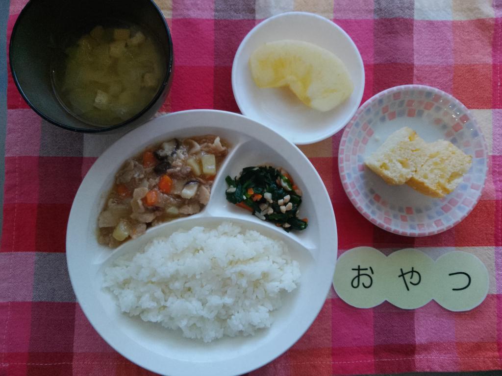 12/9 本日のお給食・おやつ