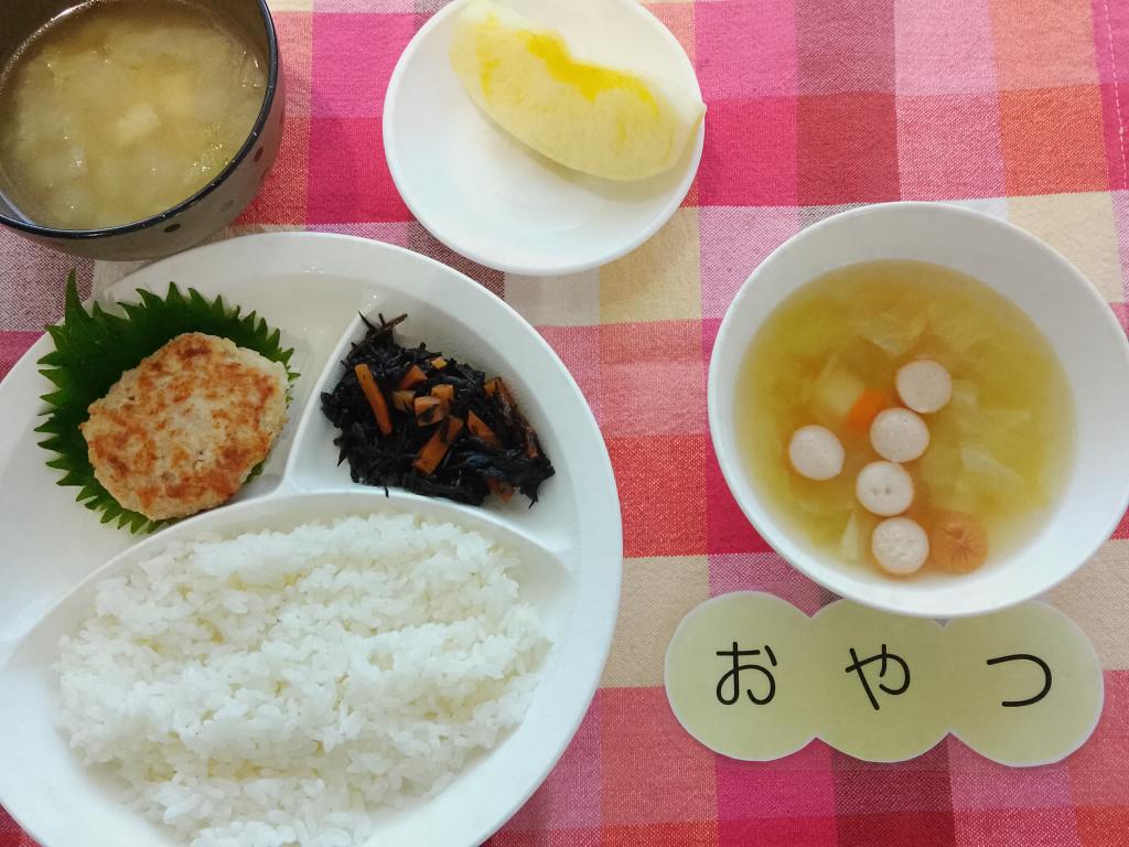 12/16 本日のお給食・おやつ