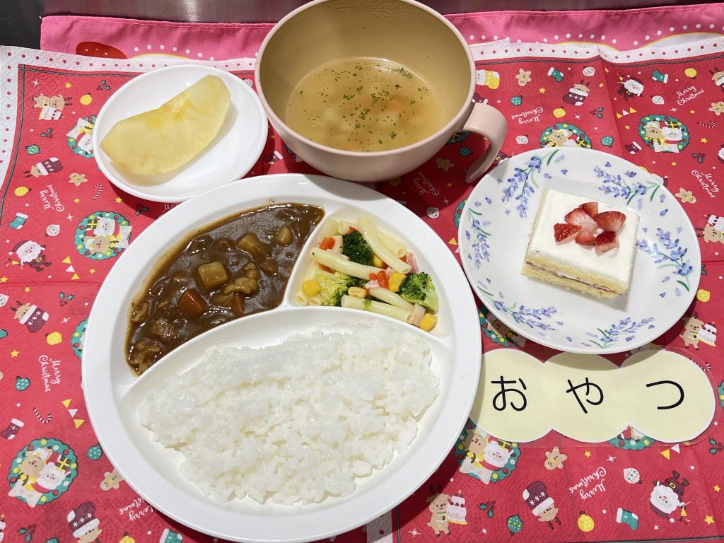 本日のお給食・おやつ