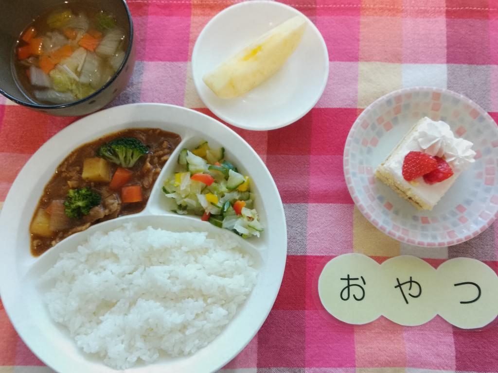 12/23 本日のお給食・おやつ