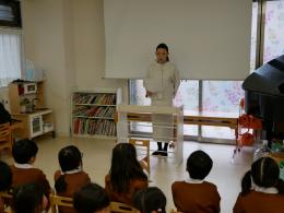 休日は園内消毒