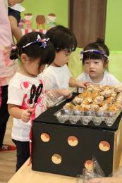 夏まつりごっこ♪