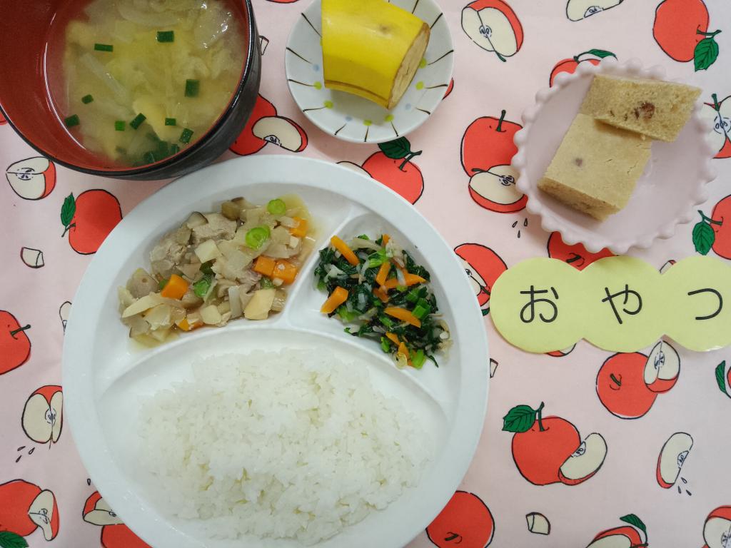 5/13 お給食・おやつ