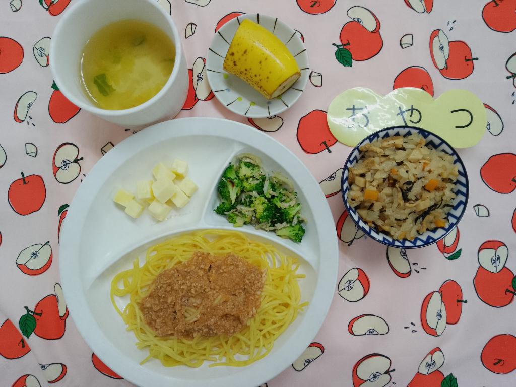 5/22 お給食・おやつ