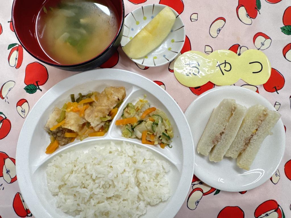 5/28 お給食・おやつ