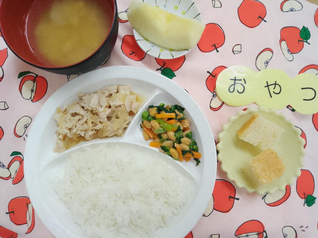 5/30 お給食・おやつ