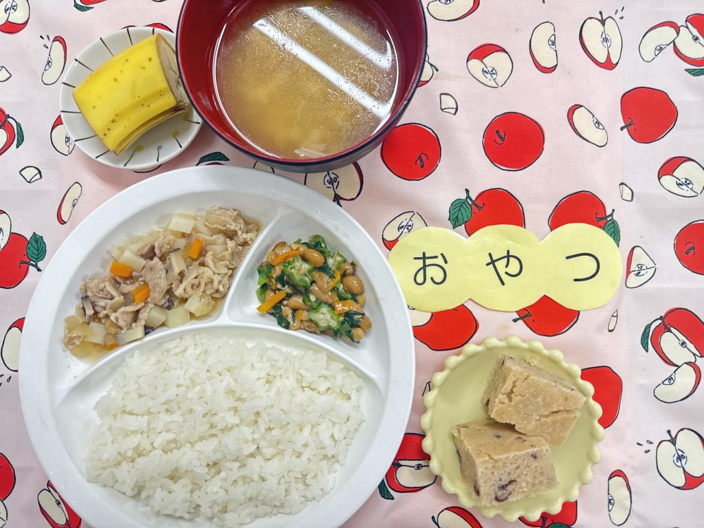 6/26 お給食・おやつ