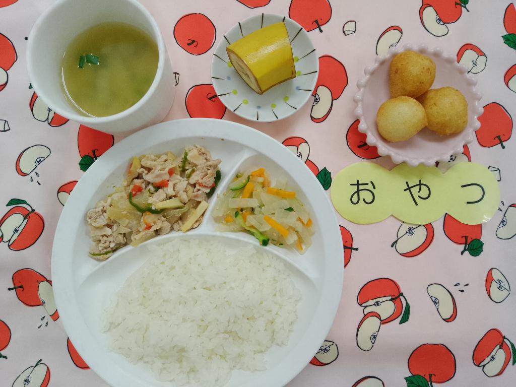 7/25 お給食・おやつ
