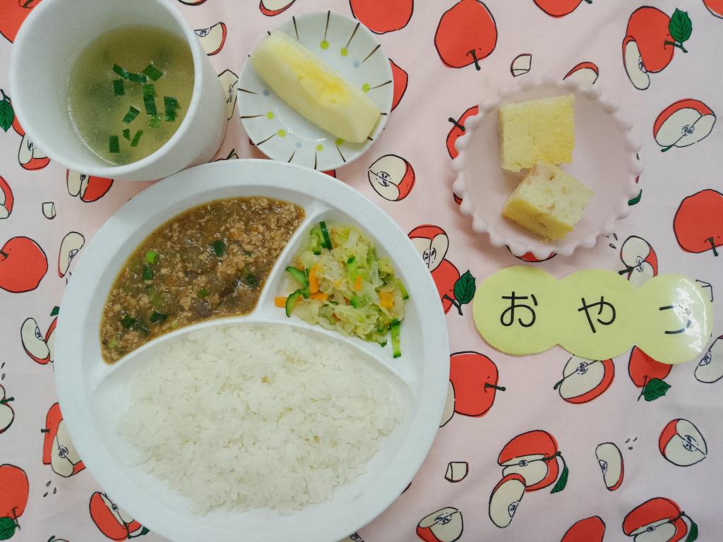 7/28 お給食・おやつ