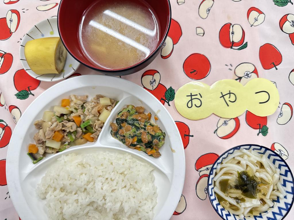 7/29 お給食・おやつ