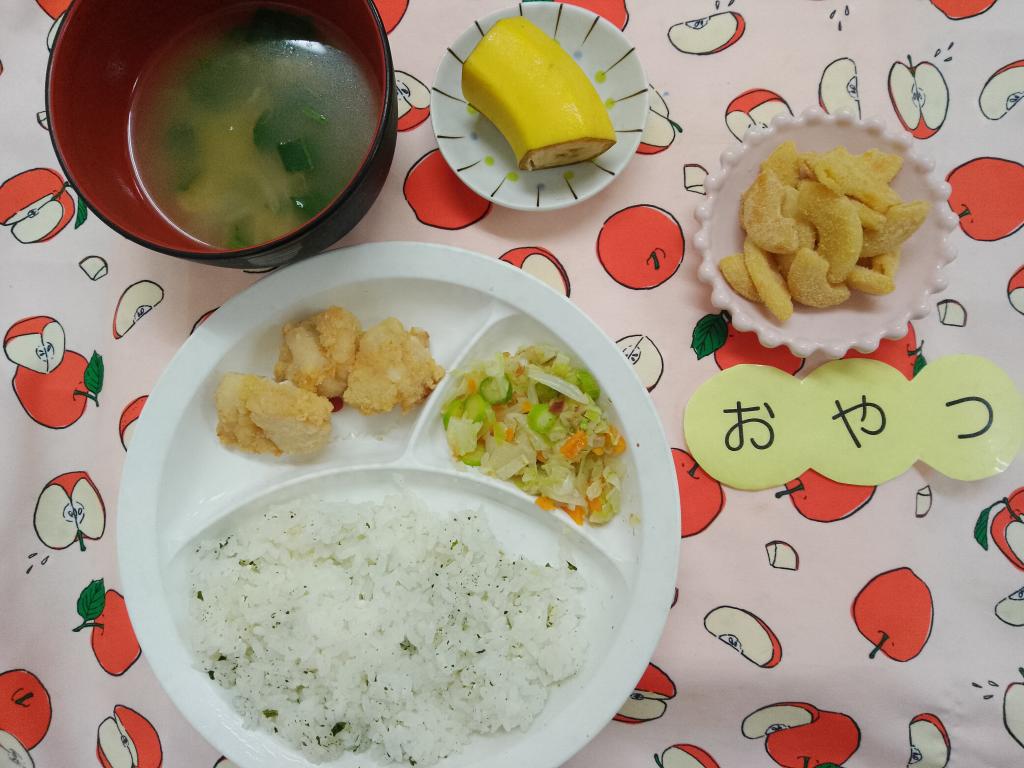 7/31 お給食・おやつ