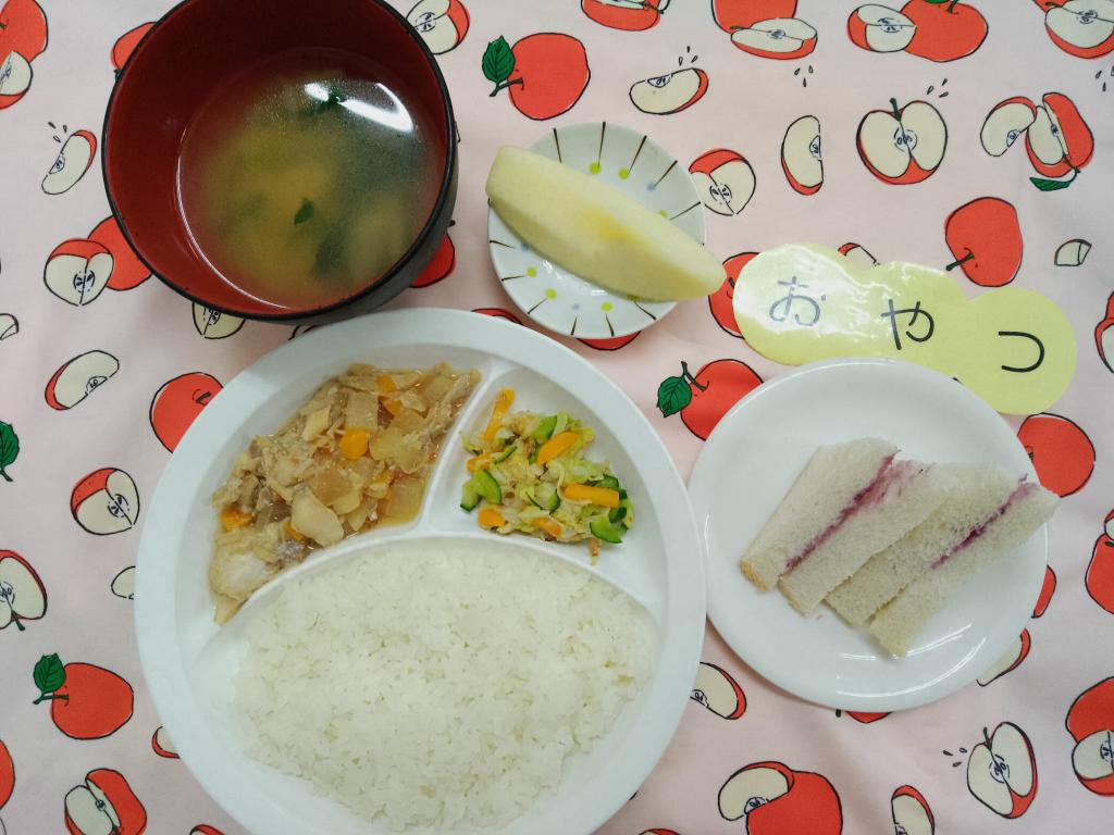 8/6 お給食・おやつ