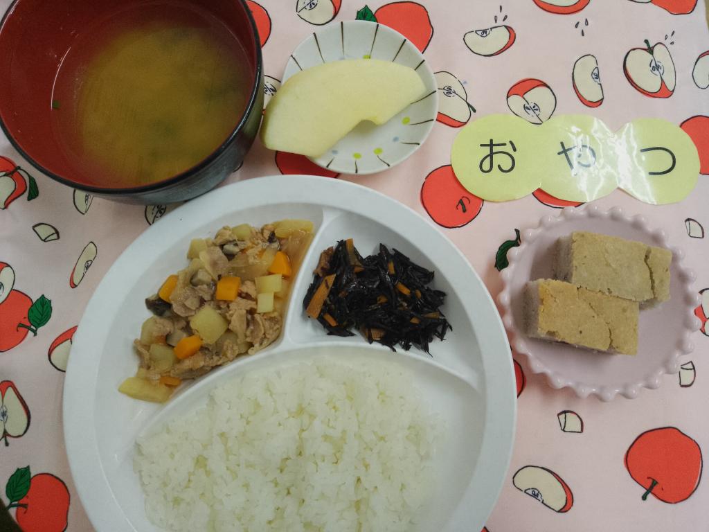 8/18 お給食・おやつ
