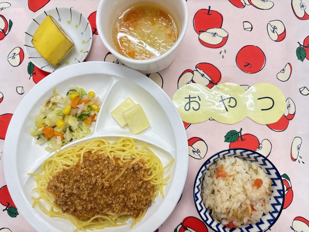 8/21 お給食・おやつ