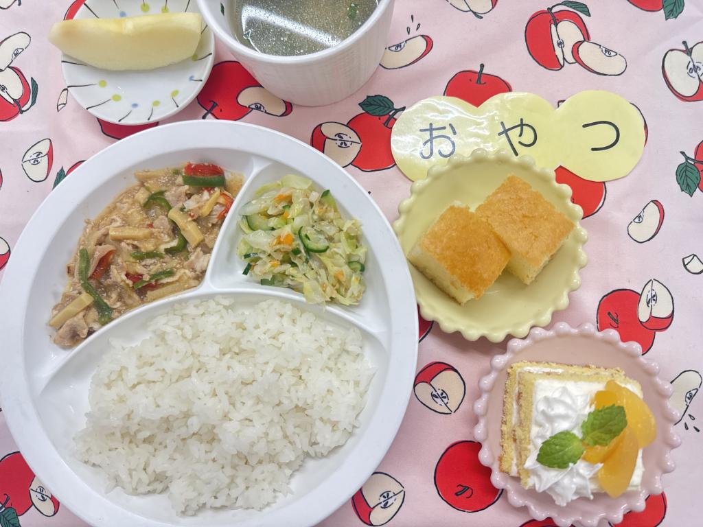 8/22 お給食・おやつ