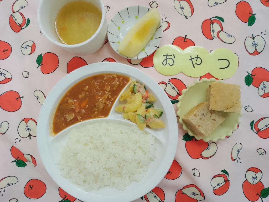 8/25 お給食・おやつ