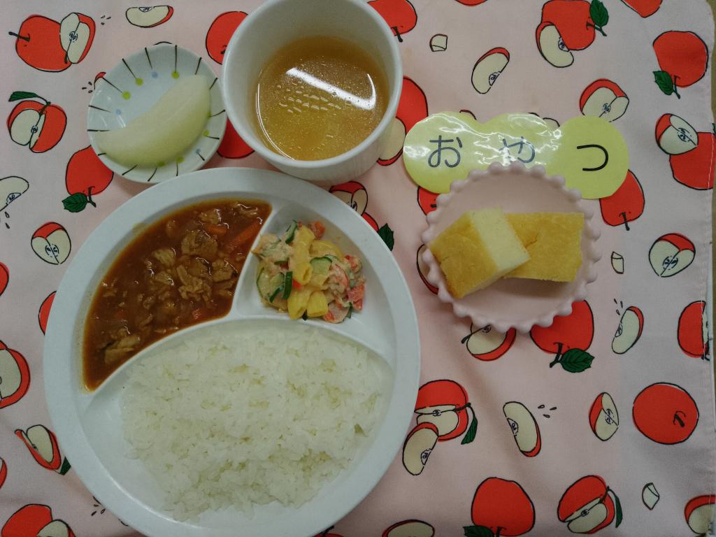 9/22 お給食・おやつ