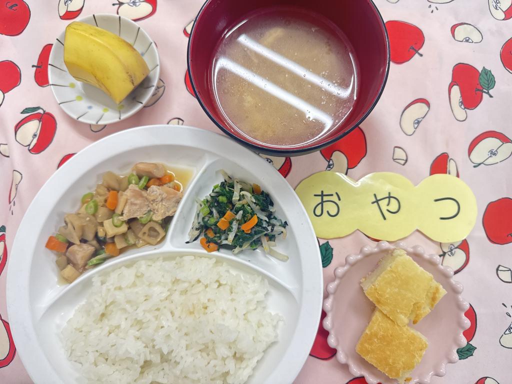 10/7 お給食・おやつ
