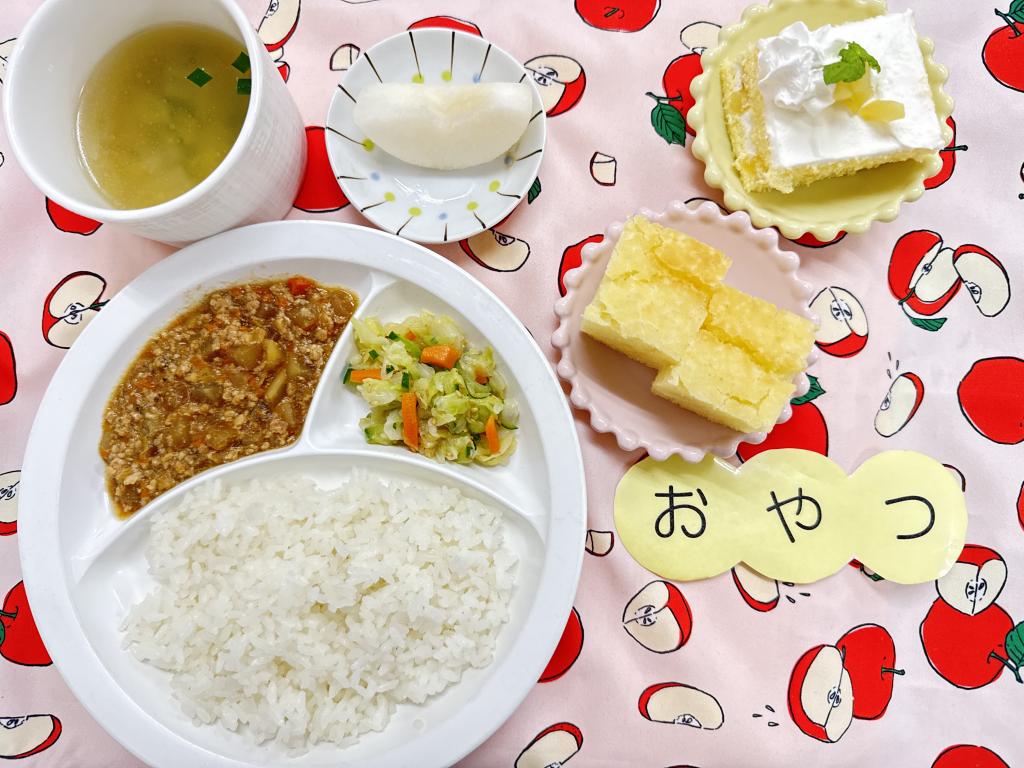 10/14 お給食・おやつ